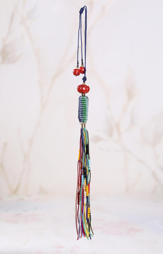 朱砂手工编绳挂件 商品图0