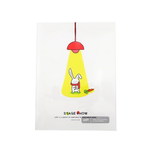 巨门骑马钉笔记-聚光灯GN11-3202记事本软抄本学生文具 商品图1