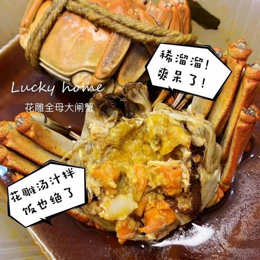 幸运小筑 | 六月黄全母大闸蟹 2盒装（花雕/香辣） 商品图0