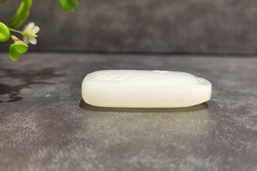 【御珠宫坊】羊脂白玉花牌 商品图5