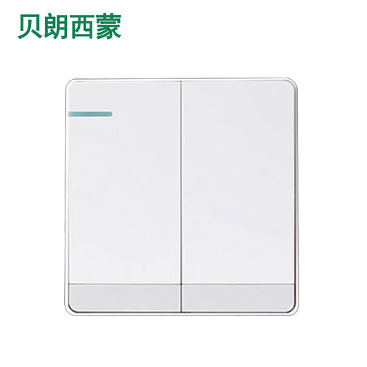 西蒙T1白 两开多控 商品图0