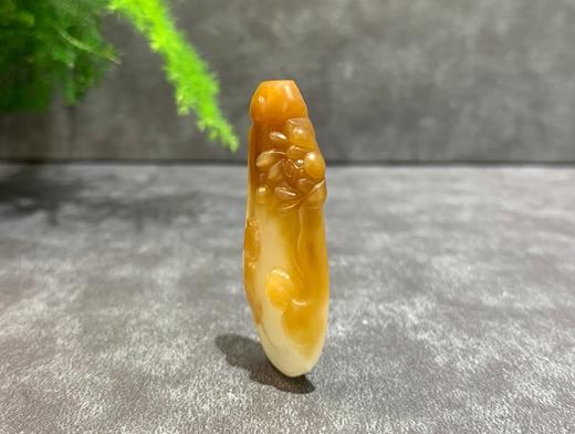 【御珠宫坊】糖白玉花鱼挂件 商品图2