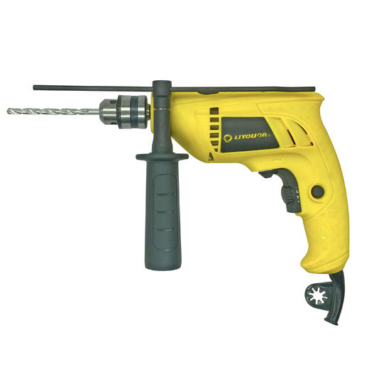 【货号07714】库存处理SKT力有手电钻彩盒标准家用冲击钻220V电动电钻手枪钻打孔多功能 商品图0