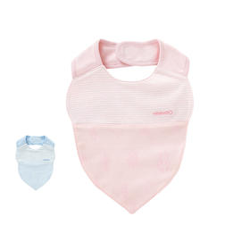 英氏-配饰类（秋）C9粉树叶提花口肩 婴儿粉