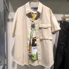 Jasonwood坚持我的 夏季新款印花短袖衬衫男女211105501 商品缩略图0