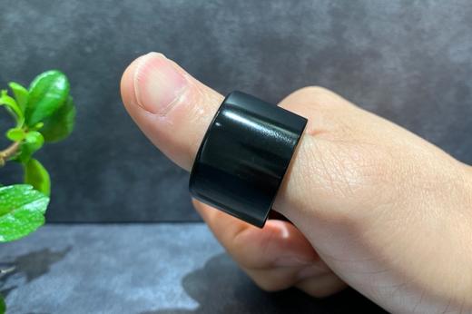 【御珠宫坊】墨玉子料扳指 商品图4