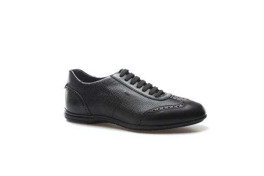 豪麟名鞋奥莱ALDO BRUE男鞋牛皮革休闲鞋AB1065X黑色  原价4960元 商品图0