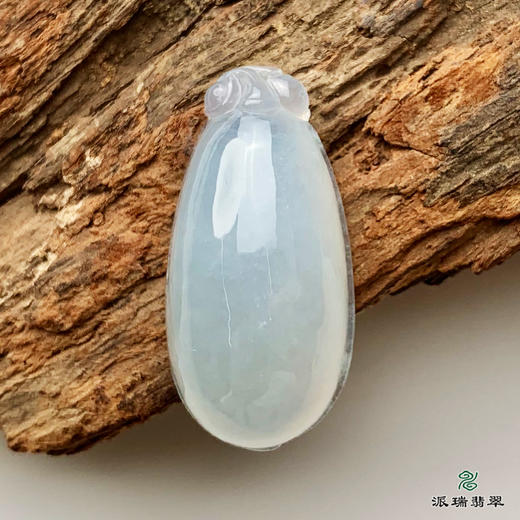 派瑞翡翠 翡翠挂件 冰糯种 无色 商品图0