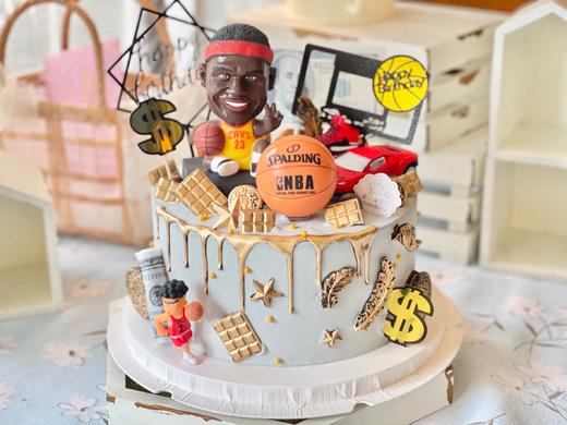 詹姆斯篮球蛋糕 商品图0