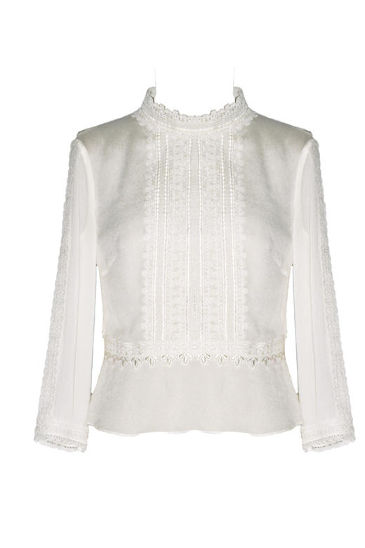 【伯妮斯茵】173F037--米色衬衣--萨珊捶揲--《宁静之美》 商品图6