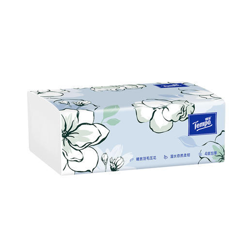 得宝（Tempo） 软抽纸巾茉莉香味4层90抽16包整箱装纸巾（新旧款随机发） 商品图5