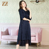 佐尔美夏季新款桑七分袖蚕丝真丝连衣裙E12LS02 商品缩略图2