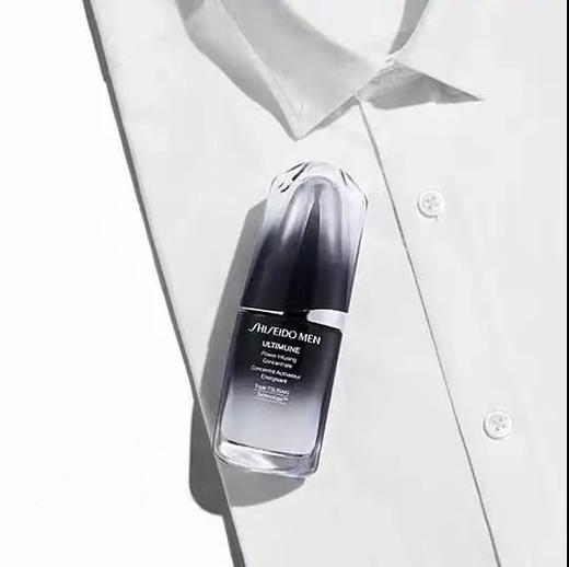 日本Shiseido/资生堂男士黑腰子精华30ml 焕能肌活精华露 维稳强韧焕活抵御 商品图1