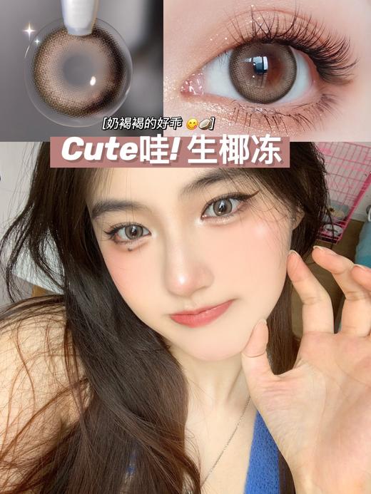 NEIL HAZEL生椰冻（硅水凝胶）约14.2mm 着色约13.4mm【年抛型】900/950/1000度缺货 商品图1