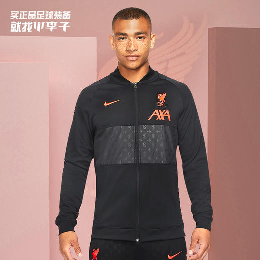 NIKE/耐克 21-22赛季利物浦足球出场夹克拉链外套DA2774011 商品图0