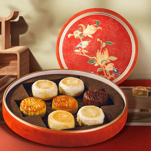 【中秋月饼】故宫圆盒·扶摇 商品图1