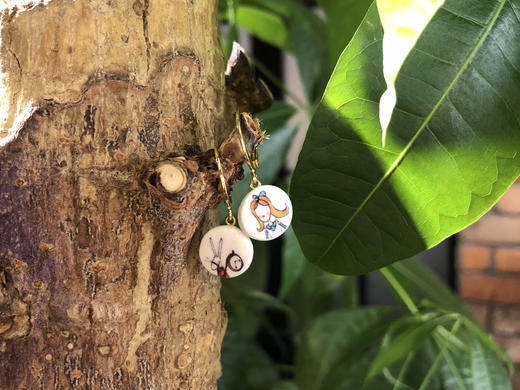 北京仓｜Manitas De Plata-Alicia-爱丽丝 耳环（不对称）［西班牙设计师］ 商品图2