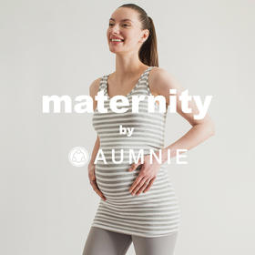 孕妇圆领舒适弹力中长款背心 / Long Soft Stretch Maternity Tank
