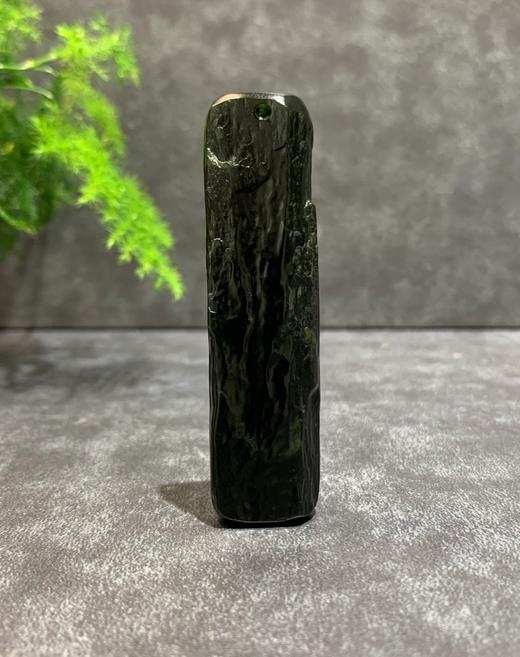 【御珠宫坊】黑青花鹤牌 商品图3