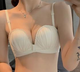 【两件优惠装】性感内衣少女无肩带防滑礼服文胸罩+日系少女无痕内衣无钢圈聚拢bra文胸可拆卸晚礼盛宴文胸圣诞七夕情人节