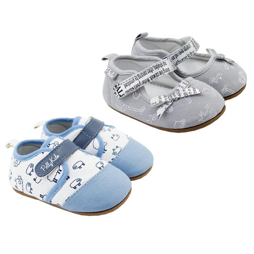 比士尼童鞋春秋款婴幼儿宝宝步前鞋学步鞋魔术贴男宝女宝软底 商品图0