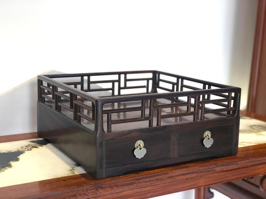 红桥红  家具严选  大红酸枝（交趾黄檀）【酸枝精工 都承盘】 商品图2