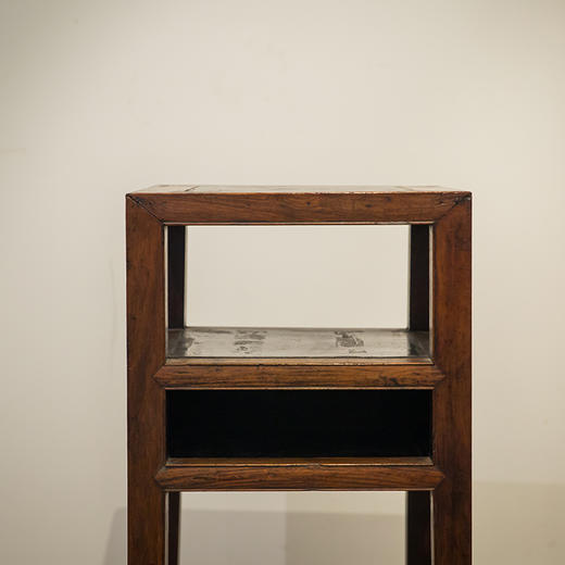 明代 黄花梨漆面四面平带屉香几 商品图4