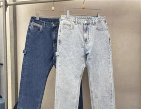 Jasonwood/坚持我的 2021新款时尚宽松直筒牛仔裤男款211117291