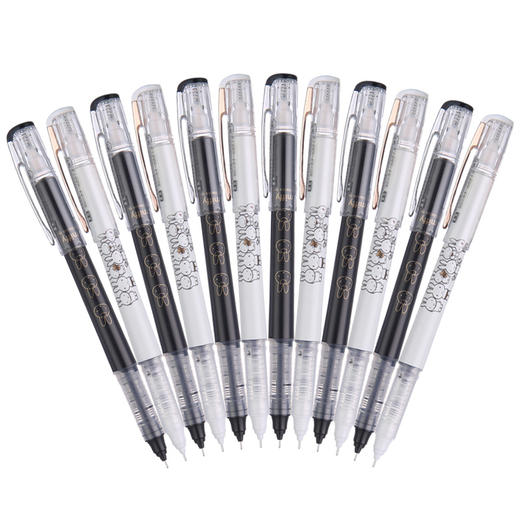 晨光直液式miffy的纪念日FRP50907黑0.38中性笔学用办公书写会议 商品图1