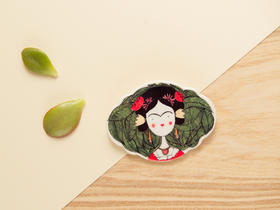 北京仓｜Manitas De Plata-Frida-弗里达 大胸针［西班牙设计师］