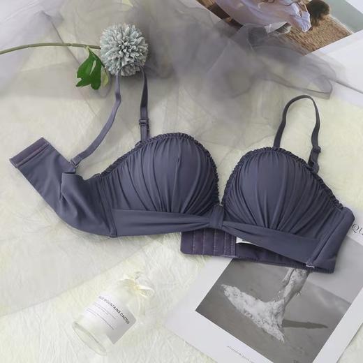 【两件优惠装】性感内衣少女无肩带防滑礼服文胸罩+日系少女无痕内衣无钢圈聚拢bra文胸可拆卸晚礼盛宴文胸圣诞七夕情人节 商品图3