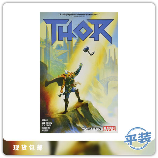 英文原版 漫威 雷神索尔 Thor Vol 3 Wars End 漫画合集 商品图0