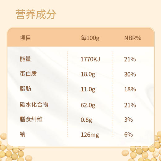 龙王豆浆粉 金豆浆480克 原/甜味 高植物蛋白 营养早餐速溶豆粉  商品图4