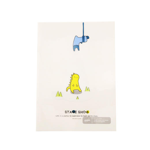 巨门骑马钉笔记-聚光灯GN11-3202记事本软抄本学生文具 商品图3