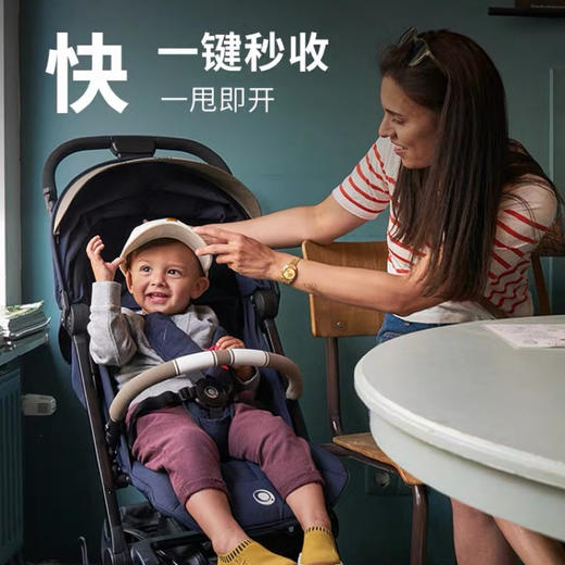 Qtus昆塔斯Q3 婴儿推车轻便折叠儿童伞车遛娃神器小怪兽 商品图2