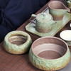 粗陶烟灰缸大仿石头烟缸陶瓷复古日式水盂茶洗小号禅意家用 商品缩略图3