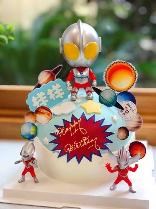 奥特曼奶油蛋糕 下单前请仔细阅读商品详情 商品图1