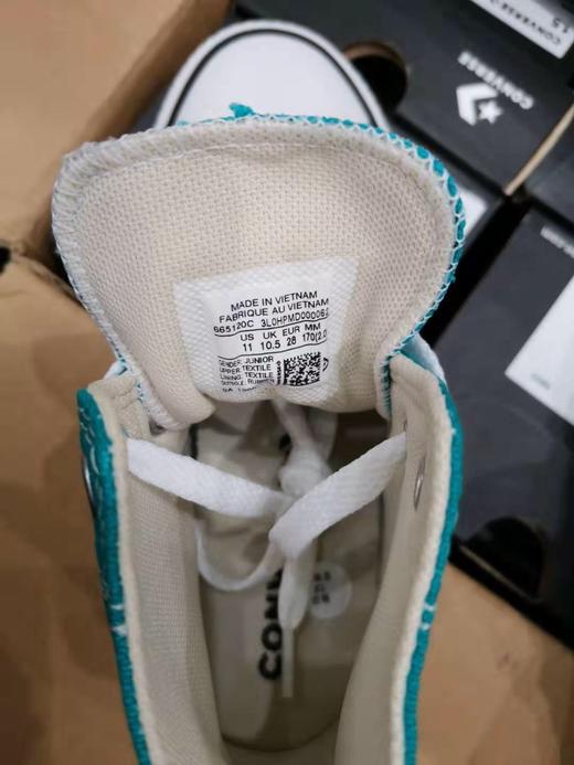 Converse匡威商场同款童鞋专柜正品童鞋新款高帮帆布鞋665120C 665120 299 商品图3