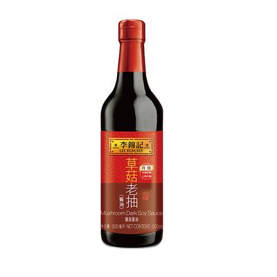 李锦记草菇老抽500ml/瓶 商品图0