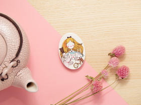 北京仓｜Manitas De Plata-Alicia-爱丽丝 零食 胸针［西班牙设计师］