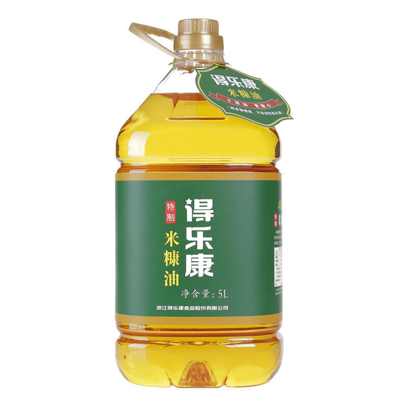 得乐康特制米糠油5L