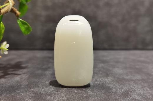 【御珠宫坊】羊脂白玉花牌 商品图0