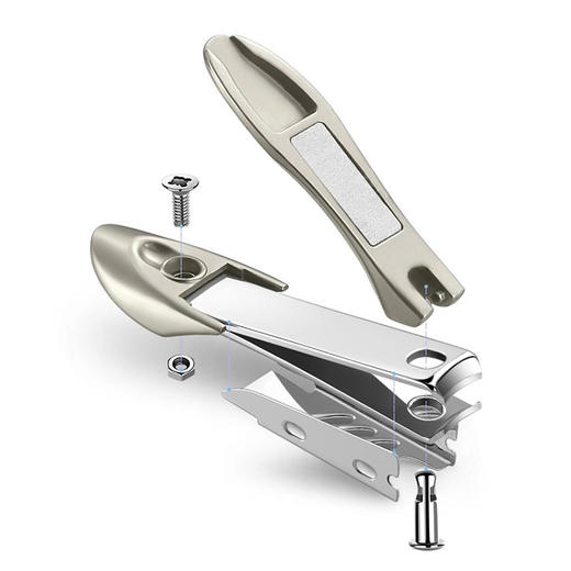 「指甲不飞溅」双立人同款防飞溅指甲剪 削甲如泥 耐用锋利 3件套雕刻指甲剪 3件套激光指甲剪 不掉漆 360度°旋转不脱落 商品图2