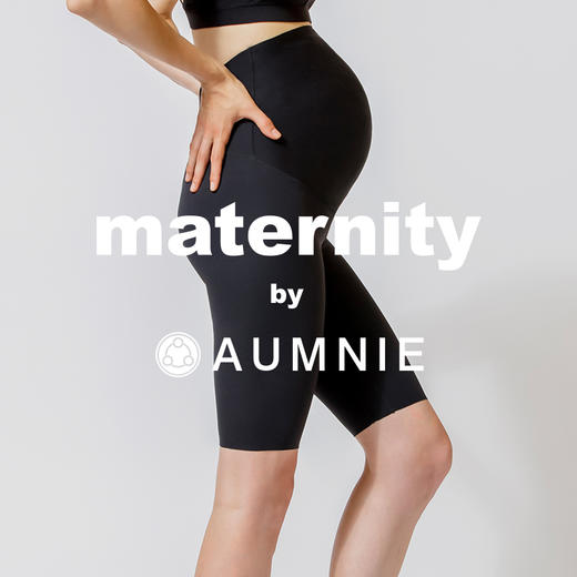 孕妇裸感托腹五分裤 / OTB M. SHAPE BIKER SHORTS  裸感系列 商品图0