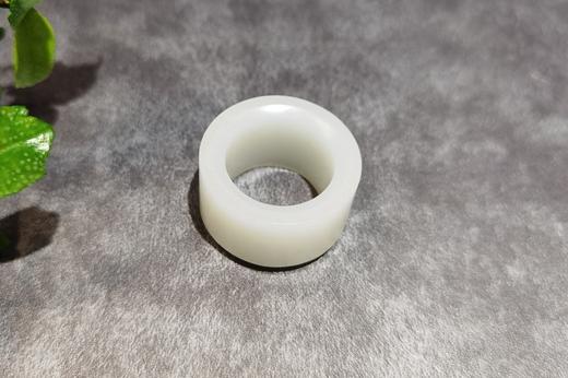 【御珠宫坊】羊脂白玉子料扳指 商品图4