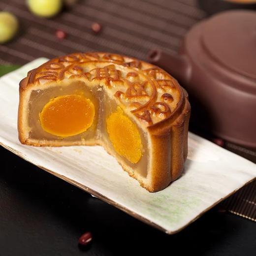 港琪双黄白莲蓉广式月饼（4枚/盒） 商品图2