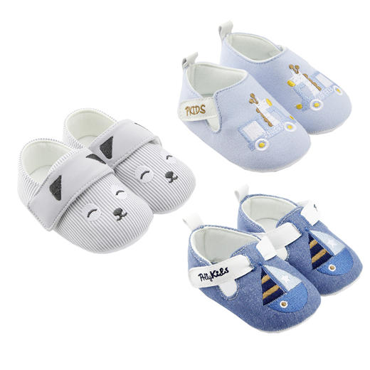 【特惠39元/双】比士尼童鞋 春秋款 婴幼儿宝宝婴儿鞋步前鞋男宝女宝软底布鞋 商品图0