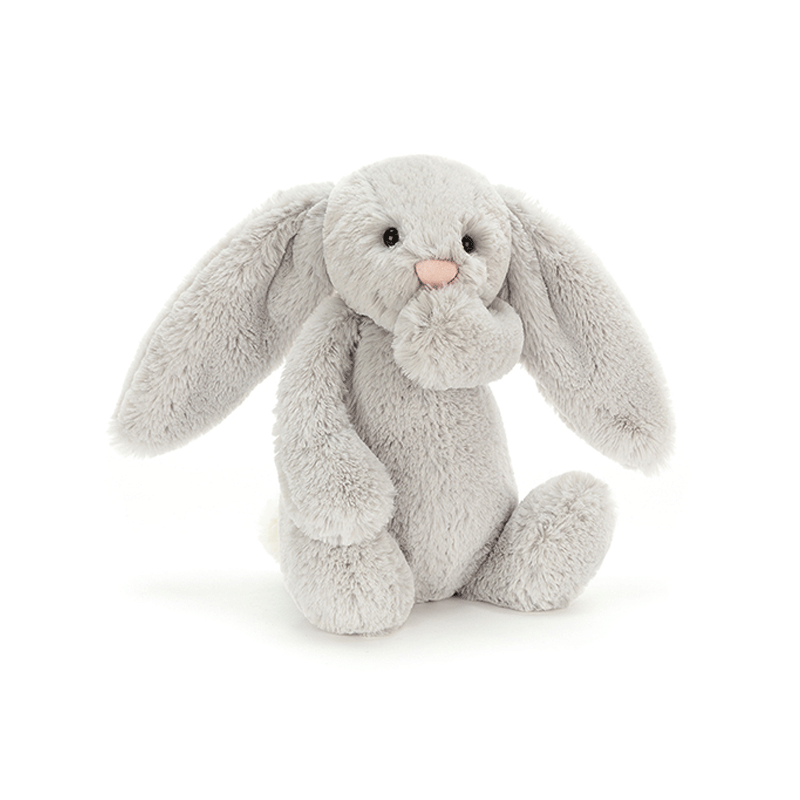 Jellycat 害羞系列 邦尼兔 银色