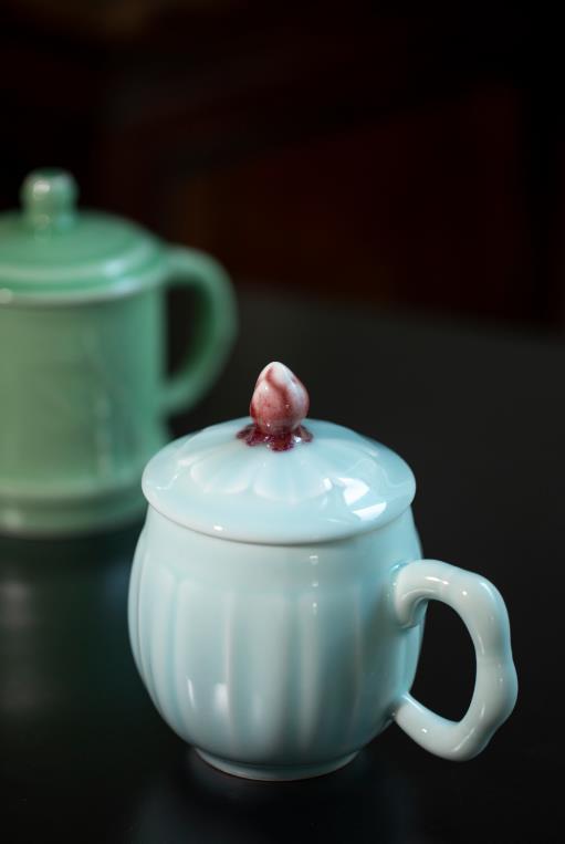 “青正莲明”对杯 商品图3
