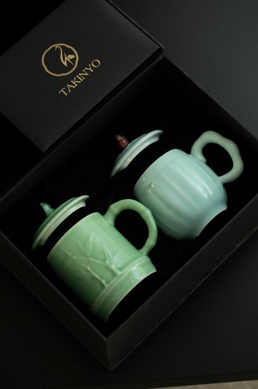 “青正莲明”对杯 商品图8